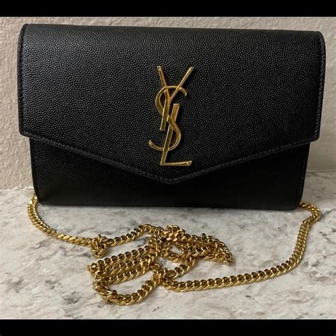 ysl chained wallet medium|ysl uptown wallet on chain.